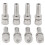 6mm Humidifying And Dedusting Cooling Atomizing Sprinkler Quick-Plug Fog Misting Nozzle, Model: 0.4mm 5