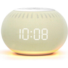 2025 Latest Model  Auto-Dimmable Alarm Clock White Noise Machine with Night