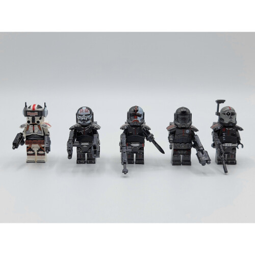 2025 Star Wars Bad Batch Custom Minifigure 5-Pack 2