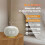 2025 Latest Model  Auto-Dimmable Alarm Clock White Noise Machine with Night 4