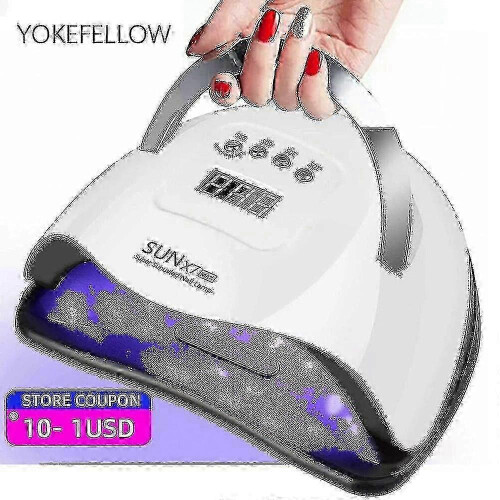 (60LED 180W) 2025 280w UV LED Nail Lamp with Motion Sensing and Memory Function 1
