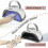 (60LED 180W) 2025 280w UV LED Nail Lamp with Motion Sensing and Memory Function 5