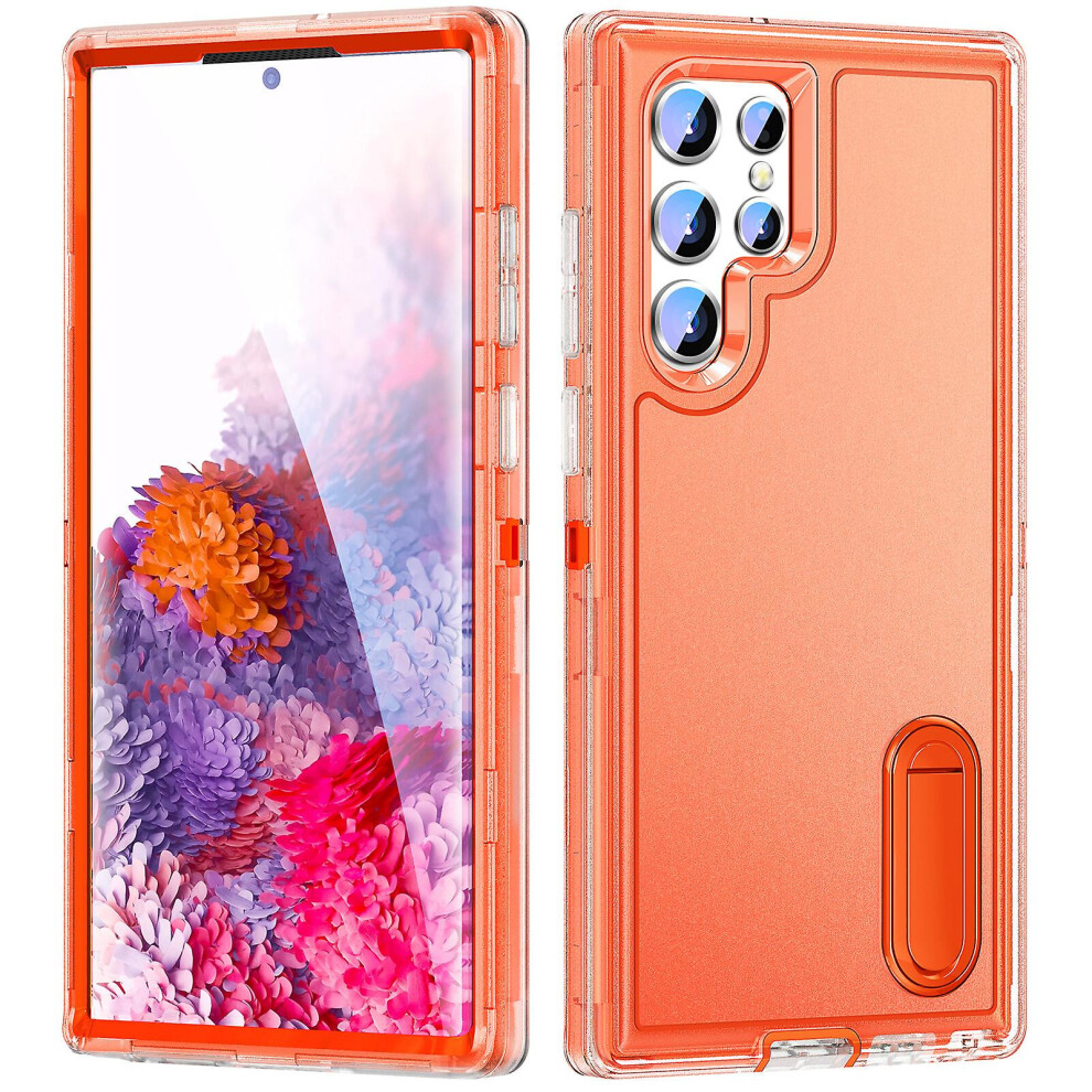 Shockproof Protective Samsung Galaxy S22 Ultra With Stand:transparent 3654584404050