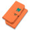 compatible iPhone11 Pro Case Leather Wallet Flip Phone Case:Orange 5