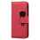 compatible iPhone11 Case Leather Wallet Flip Phone Case:iPhone11-Red 2