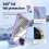 Simple Phone Case compatible iPhone11 Pro Max with Wireless Charging:Purple 2