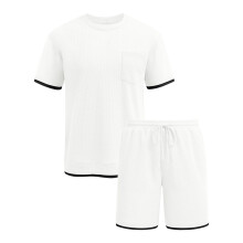 Combinaison d'entraînement respirante pour hommes,-Blanc XXL
