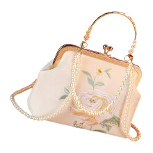 Shoulder Bags for Women Girls Chinese Style-Crossbody Pearl
