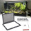 Jump Netting Magnetic Aquarium Netting Prevents Fish-crape 3