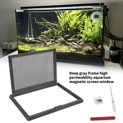 Jump Netting Magnetic Aquarium Netting Prevents Fish-crape 2