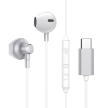 Joyroom JR-EC03 Type-C Earphones Silver