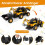 Tractor electric cu remorcă și telecomandă, 12V 3
