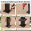 Verstelbare buitentrapleuning, 104 cm, metaal 5