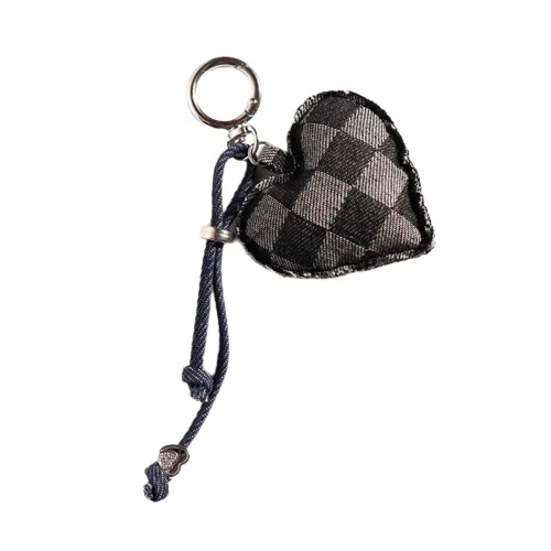 Stilvoller herzförmiger Schlüsselanhänger mit-1