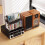2 Tier Vinyl Record Holder,56 Capacity CD Rack/Storage/Holder and Viny Organizer 5