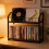 2 Tier Vinyl Record Holder,56 Capacity CD Rack/Storage/Holder and Viny Organizer 8