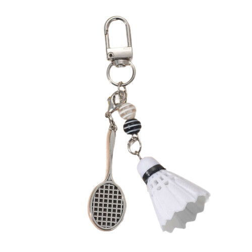 Compacte badmintonsleutelhanger voor-Sleutelhangerstijl 1
