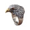 Handgemaakte Vogel Design Ring met Vintage Afwerking Verstelbare 1