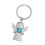 Versatile Angel Heart Keychain Suitable for Multiple Use-Blue 1
