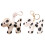 Attractive Dalmation Design Keychain Accessory for-2 piece set 1
