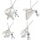 Stylish Vintage Polkas Dot Music Note Keychain Accessory For-D 2