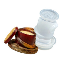 Moule en Silicone pour récipients personnalisés en résine de