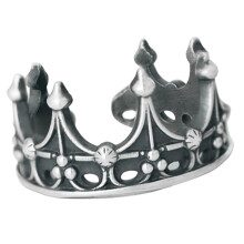 Conception d'ouverture de bague de couronne artistique avec