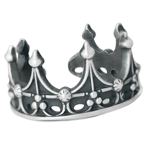 Conception d'ouverture de bague de couronne artistique avec