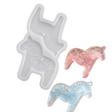 Moule de cheval en silicone polyvalent, idĂ©al pour l'art fait Ă