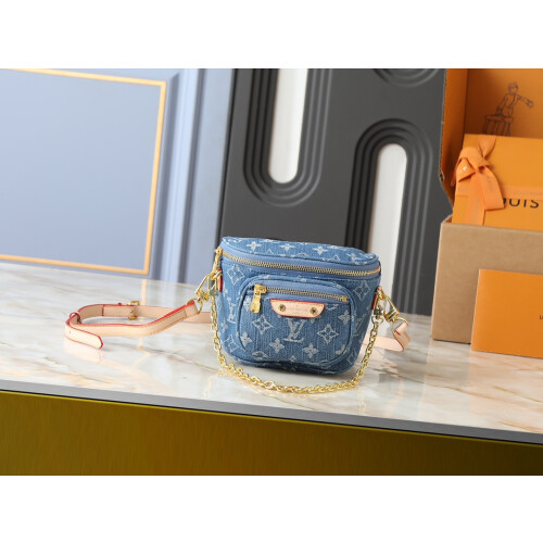 LV Mini Bumbag Gradient Monogram Bag 17×12×9.5cm