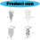 Versatile Alloy Fringe Pin For Clothing Enhancement Secure-1431 4