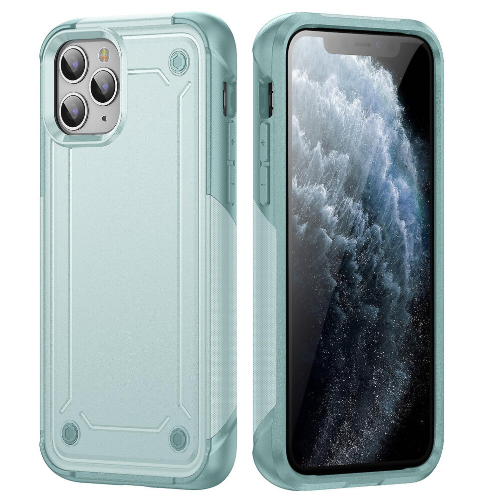 Shockproof Phone Case Compatible Iphone 11 Pro:light Green 3137281305115