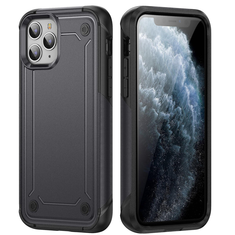 Shockproof Phone Case Compatible Iphone 11 Pro: Gray 3137281305092