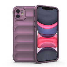 compatible iphone iPhone11 Pro Max Case, Flexible Soft TPU Rubber Grip Shock-Absorbent Protective Case Cover:Purple