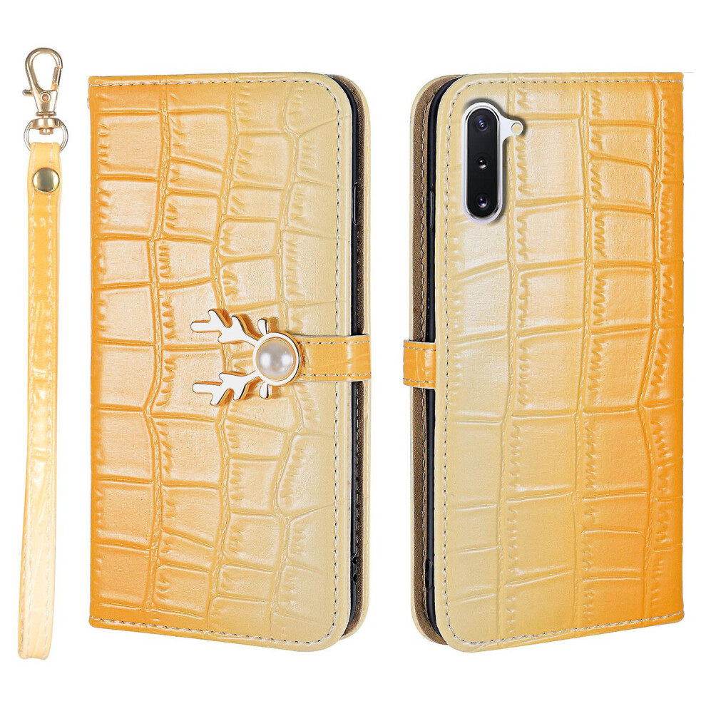 Compatible Samsung Galaxy Note10 Phone Case With Strap:gradient Yellow 4357389159383