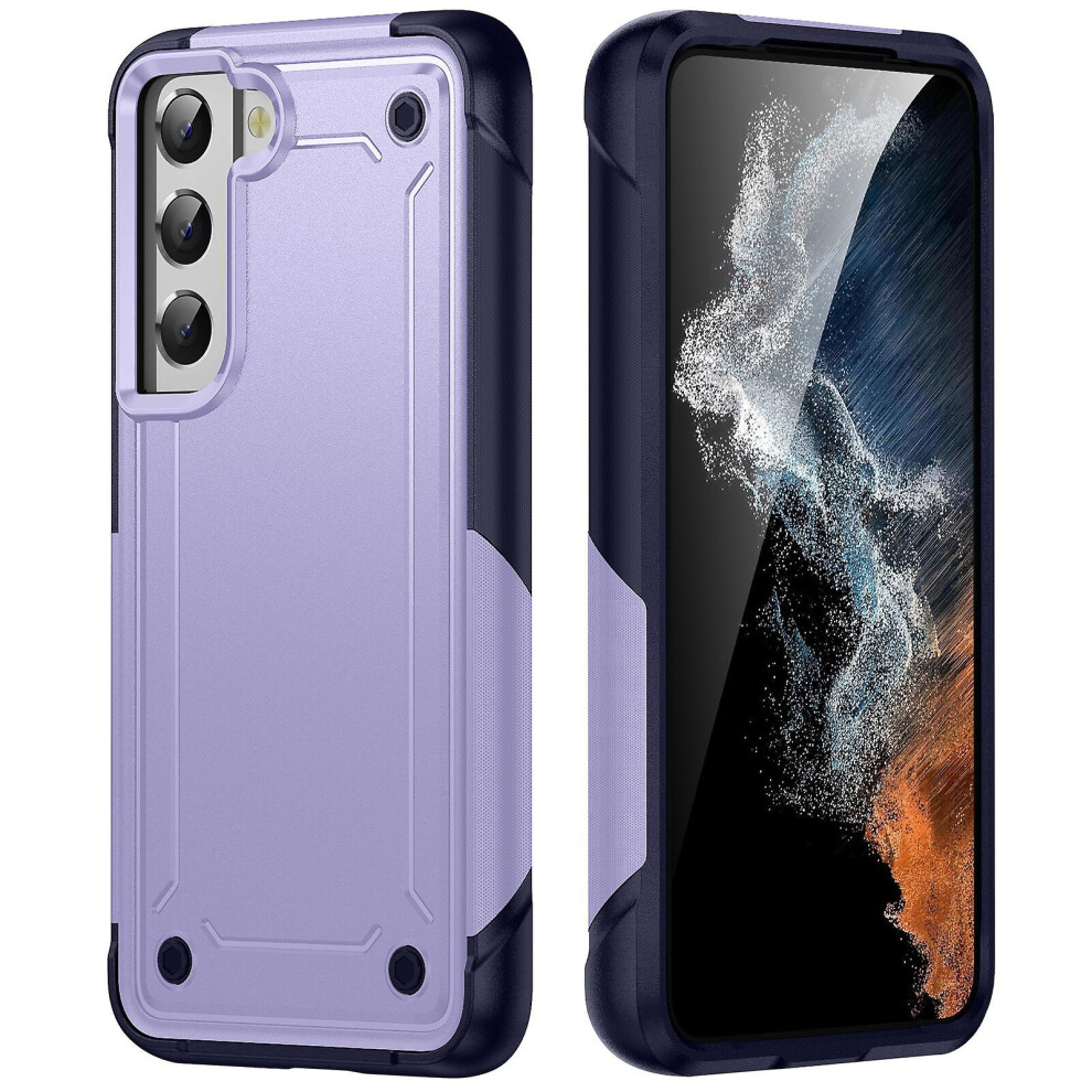 Shockproof Phone Case Compatible Samsung Galaxy S21 Fe: Purple 3333213183923