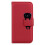 compatible iPhone12 Mini Case Leather Wallet Flip Phone Case:Red 1