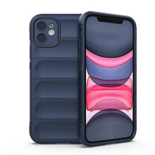 compatible iphone iPhone11 Pro Max Case, Flexible Soft TPU Rubber Grip Shock-Absorbent Protective Case Cover:Blue