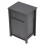 Living And Home Melamine-Faced MDF Bedside Table, Grey 5