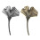 Versatile Leaf Design Brooch Adaptable to Multiple-Gold 2
