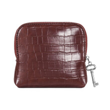 Elegant PU Jewelry Organizers Bag Compact Design For-Coffee
