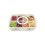 8Grid Snackle Box Clear Storage Box With Handle, 8 Compartment Snack Container For Picnic 4