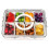 8Grid Snackle Box Clear Storage Box With Handle, 8 Compartment Snack Container For Picnic 5