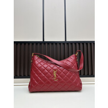 Saint Laurent Embroidered Lambskin Tote 668