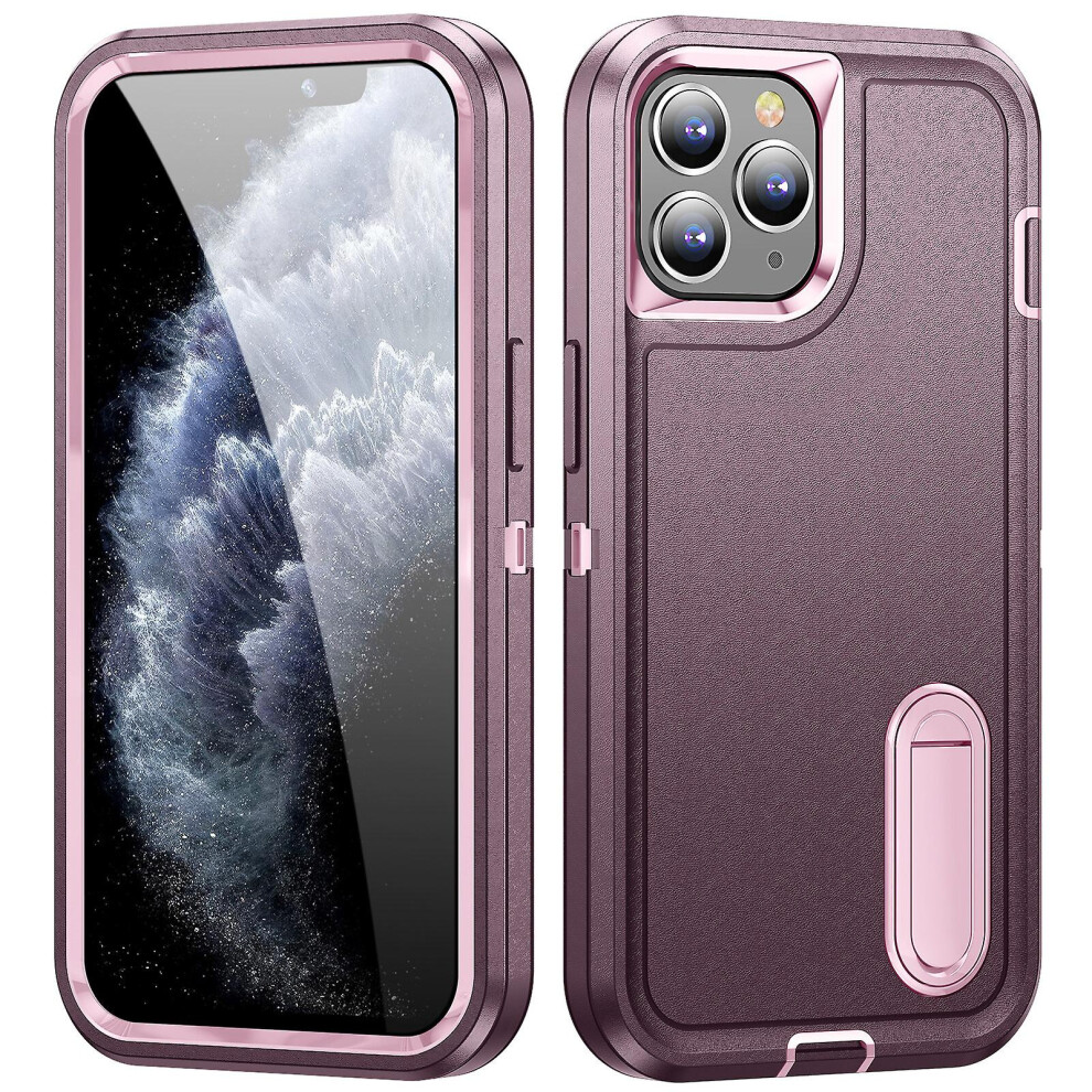 Shockproof Protective Iphone 11 Pro With Stand:purple Pink 3468205151595
