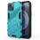 Slim Case compatible iPhone12 Mini Shockproof Dual-Layer Stand Cover:Blue 1