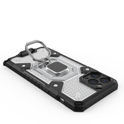compatible iPhone11 Pro Phone Case With Ring Holder Kickstand:Light Gray 1