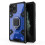 compatible iPhone11 Pro Phone Case With Ring Holder Kickstand:Blue 4