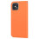 compatible iPhone12 Case Leather Wallet Flip Phone Case:Orange 3