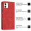 Leather Magnetic Clasp Case with Flip Wallet Stand Function Cover compatible iphone12 mini:Red 2
